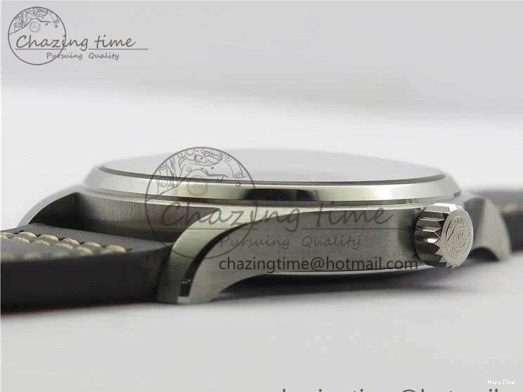 MIROTIME 0406 MARK XVIII Le Petit Prince IW327004 SS FKF 1:1 Best Edition Blue Dial On Brown Leather Strap Trendsetting 7117